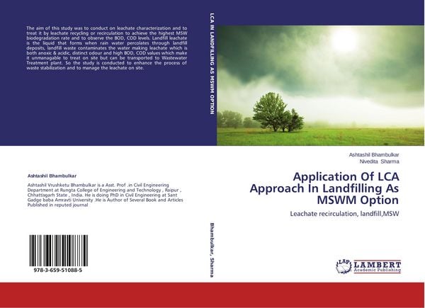Produktbild: Application Of LCA Approach In Landfilling As MSWM Option