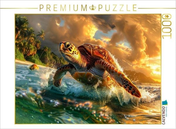 Produktbild: CALVENDO Puzzle Ein Motiv aus dem Kalender W&auml;chter der Meere | 1000 Teile Lege-Gr&ouml;&szlig;e 64x48cm Foto-Puzzle f&uuml;r gl&uuml;ckliche Stunden