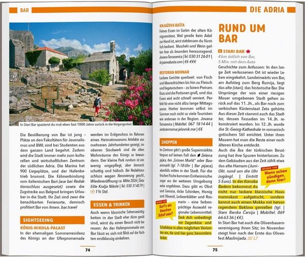Produktbild: MARCO POLO Reisef&uuml;hrer Montenegro