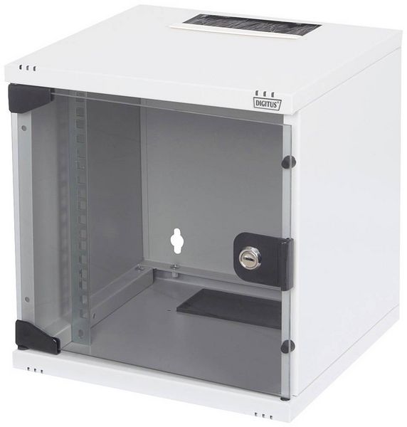 Produktbild: Digitus DN-10-05U-1 10 Zoll Wandgeh&auml;use 6 HE Lichtgrau (RAL 7035)