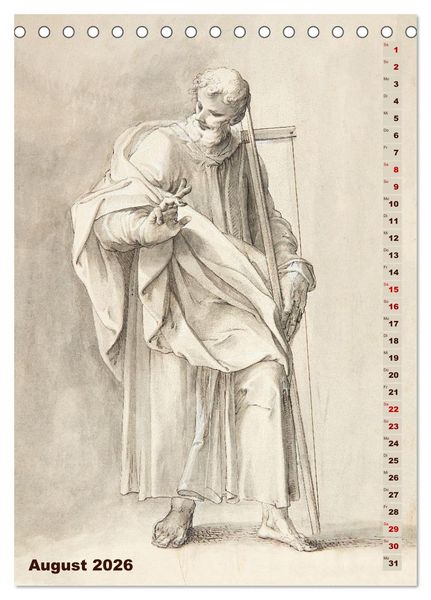 Produktbild: Jesus und die zw&ouml;lf Apostel (Tischkalender 2026 DIN A5 hoch), CALVENDO Monatskalender