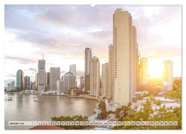 Produktbild: Australien - Australische Metropolen (hochwertiger Premium Wandkalender 2026 DIN A2 quer), Kunstdruck in Hochglanz