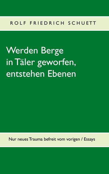 Produktbild: Werden Berge in T&auml;ler geworfen, entstehen Ebenen