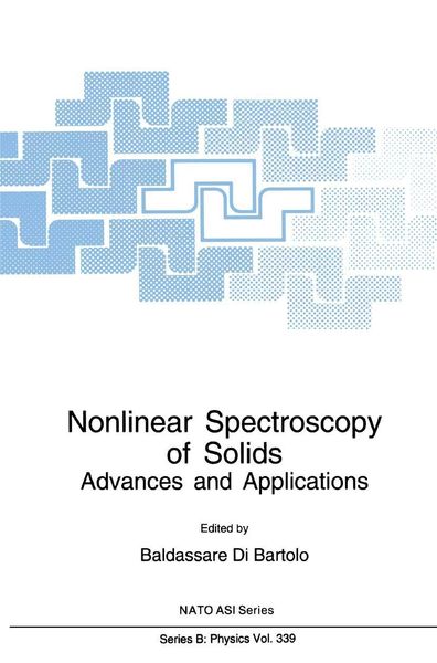 Produktbild: Nonlinear Spectroscopy of Solids