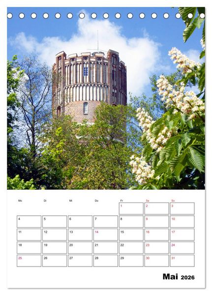 Produktbild: L&uuml;neburg, von der sch&ouml;nsten Seite (Tischkalender 2026 DIN A5 hoch), CALVENDO Monatskalender