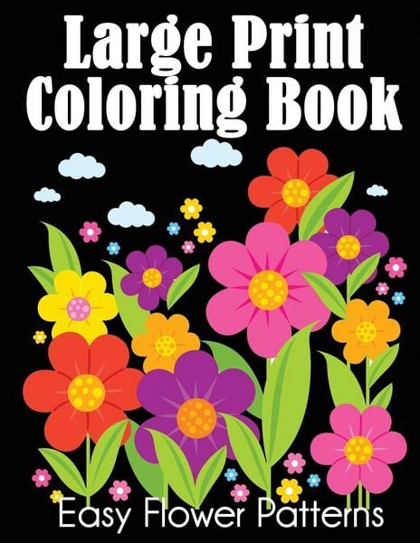 Produktbild: Large Print Coloring Book