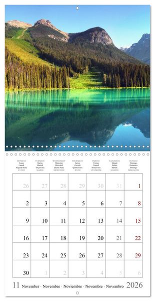 Produktbild: Canada, National Parks Road Trip (Wall Calendar 2026 12 &times; 12 Inch) CALVENDO 12 Month Wall Calendar