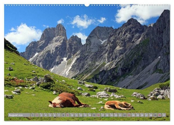 Produktbild: Die Bischofsm&uuml;tze im sch&ouml;nen Salzburger Land (hochwertiger Premium Wandkalender 2026 DIN A2 quer), Kunstdruck in Hochglanz