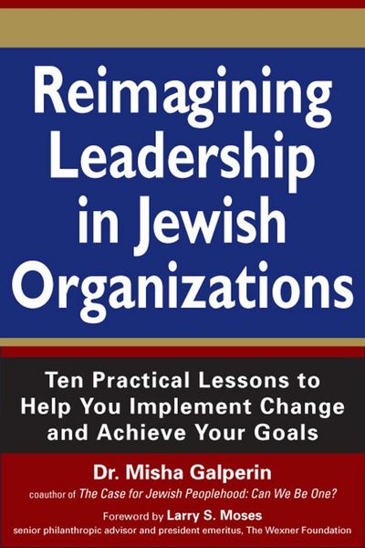 Produktbild: Reimagining Leadership in Jewish Organizations