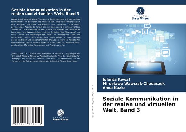 Soziale Kommunikation in der realen und virtuellen Welt, Band 3, Taschenbuch von Jolanta Kowal , Miros¿awa Wawrzak-Chodaczek , Anna Kuzio, Verlag