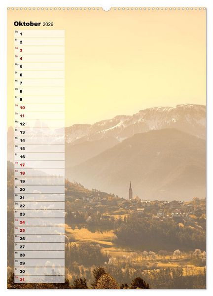 Produktbild: S&uuml;d-Tirol Terminplaner (Wandkalender 2026 DIN A2 hoch), CALVENDO Monatskalender