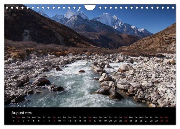 Produktbild: Mount Everest Trek (Wall Calendar 2026 DIN A4 landscape), CALVENDO 12 Month Wall Calendar
