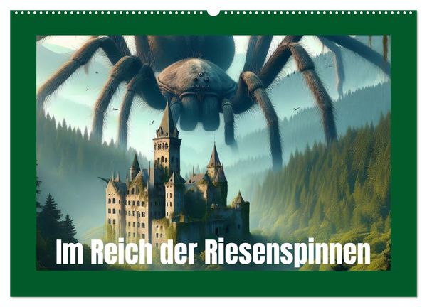 Produktbild: Im Reich der Riesenspinnen (Wandkalender 2026 DIN A2 quer), CALVENDO Monatskalender