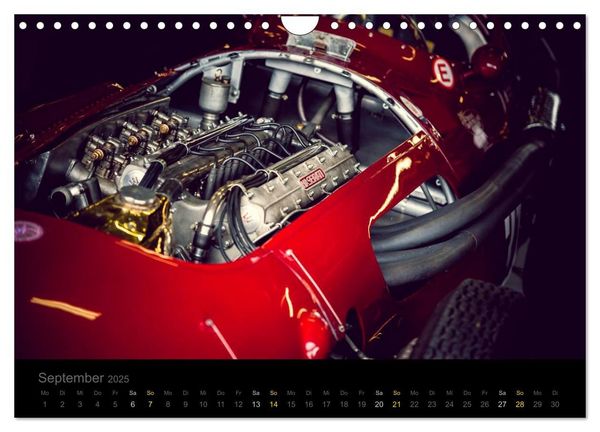 Produktbild: Classic Maserati Racing (Wandkalender 2025 DIN A4 quer), CALVENDO Monatskalender