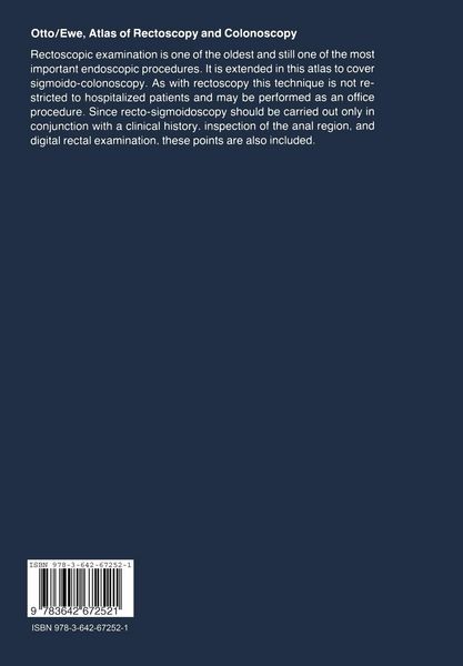 Produktbild: Atlas of Rectoscopy and Coloscopy
