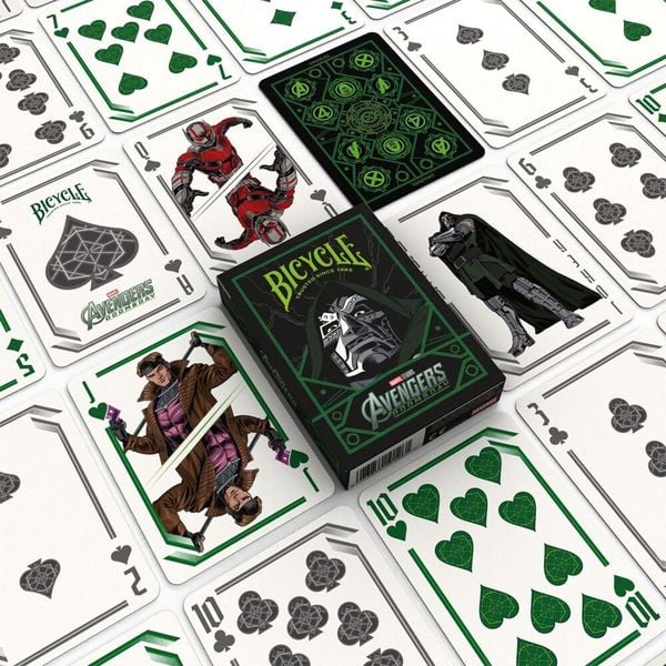 Produktbild: Bicycle&reg; Marvel Avengers Doomsday (Designer Spielkarten, Poker, Skat...)