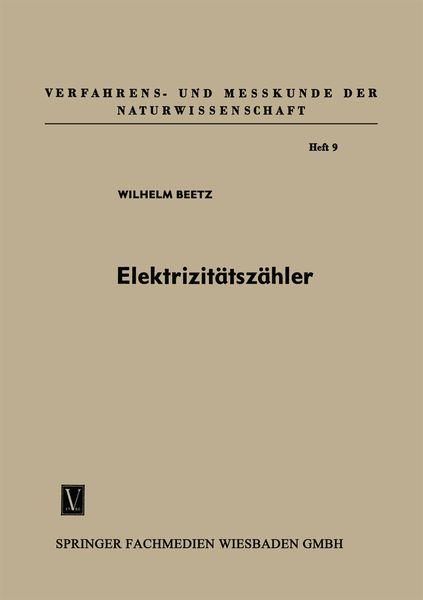 Produktbild: Elektrizit&auml;tsz&auml;hler