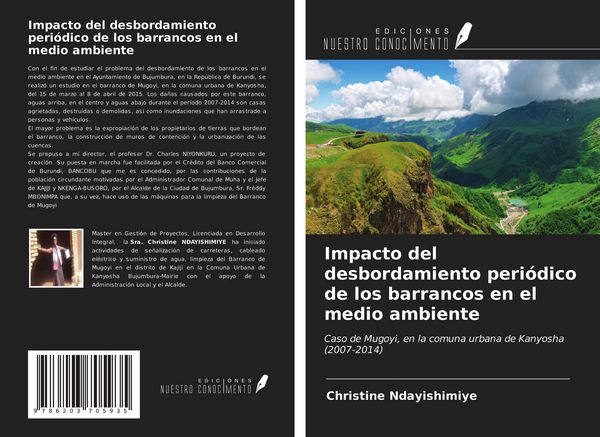 Produktbild: Impacto del desbordamiento peri&oacute;dico de los barrancos en el medio ambiente