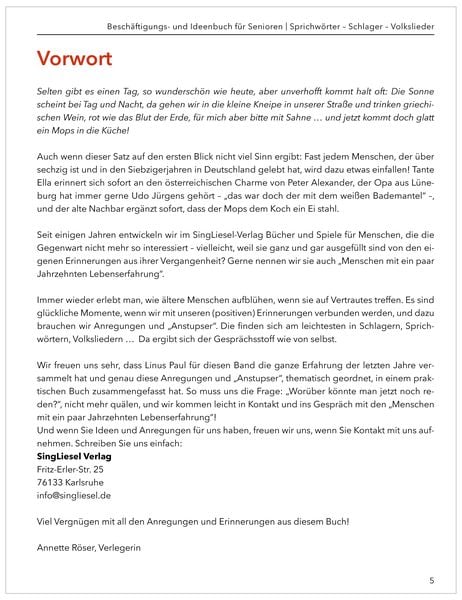 Produktbild: Das gro&szlig;e Besch&auml;ftigungsbuch f&uuml;r Senioren. Auch mit Demenz. Sprichw&ouml;rter - Schlager - Volkslieder. Die besten Besch&auml;ftigungen und Ideen f&uuml;r Senioren. Mit Kopiervorlagen