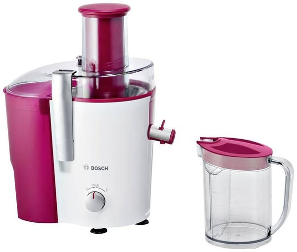 Produktbild: Bosch Haushalt Entsafter MES25C0 700 W Wei&szlig;, Weinrot