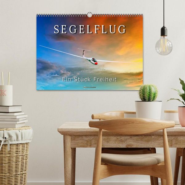 Produktbild: Segelflug, ein St&uuml;ck Freiheit (Wandkalender 2026 DIN A3 quer), CALVENDO Monatskalender
