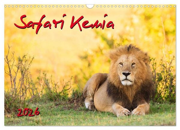 Produktbild: Safari Kenia (Wandkalender 2026 DIN A3 quer), CALVENDO Monatskalender
