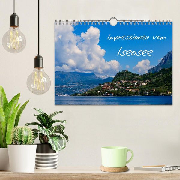 Produktbild: Impressionen vom Iseosee (Wandkalender 2026 DIN A4 quer), CALVENDO Monatskalender