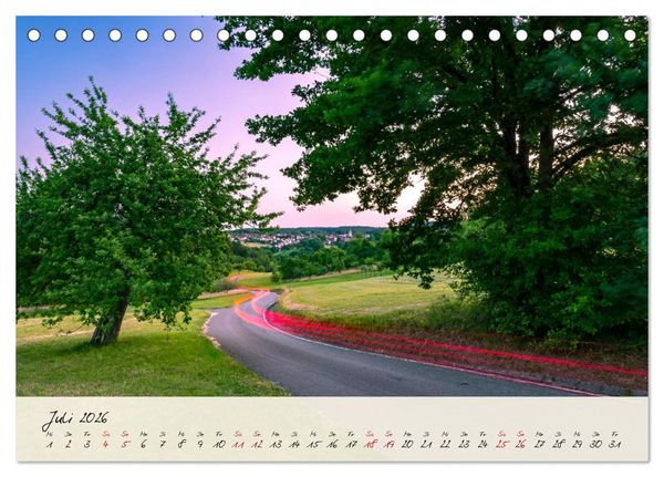 Produktbild: Lieblingsorte in und um T&uuml;bingen (Tischkalender 2026 DIN A5 quer), CALVENDO Monatskalender
