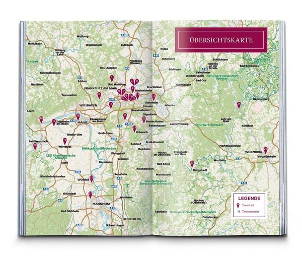 Produktbild: KOMPASS Fahrradlust Rhein-Main