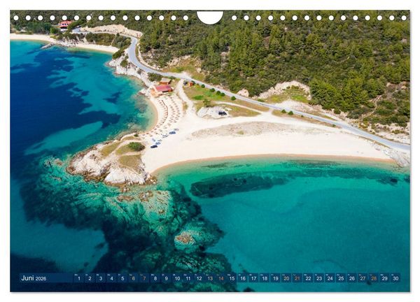Produktbild: Traumstr&auml;nde Griechenlands (Wandkalender 2026 DIN A4 quer), CALVENDO Monatskalender
