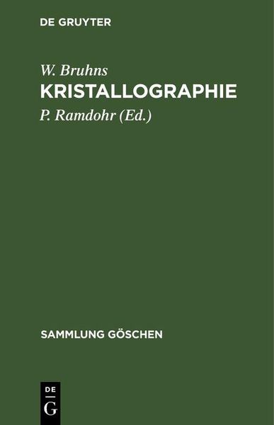 Produktbild: Kristallographie