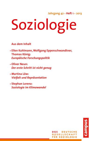Produktbild: Soziologie 1.2013