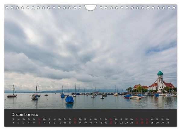 Produktbild: Segelboote auf dem Bodensee (Wandkalender 2026 DIN A4 quer), CALVENDO Monatskalender