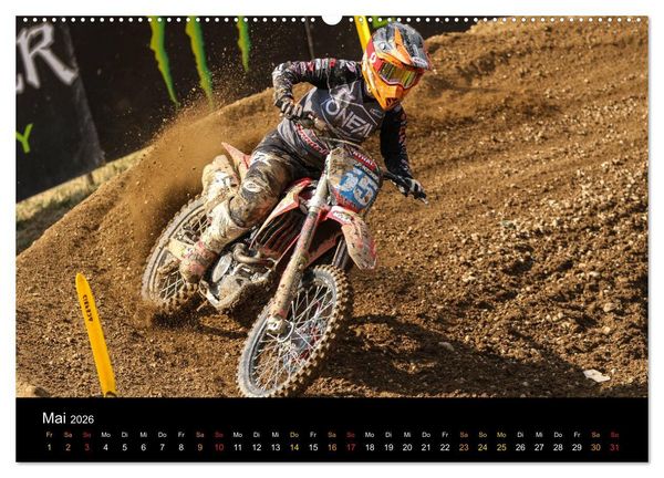 Produktbild: MOTOX 2026 (Wandkalender 2026 DIN A2 quer), CALVENDO Monatskalender