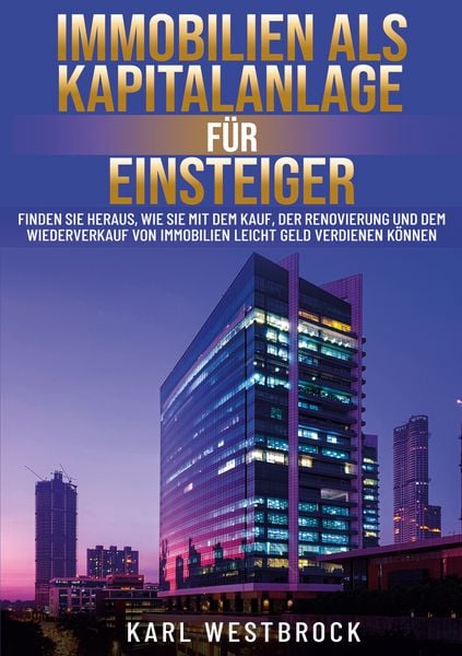 Produktbild: Immobilien als Kapitalanlage f&uuml;r Einsteiger