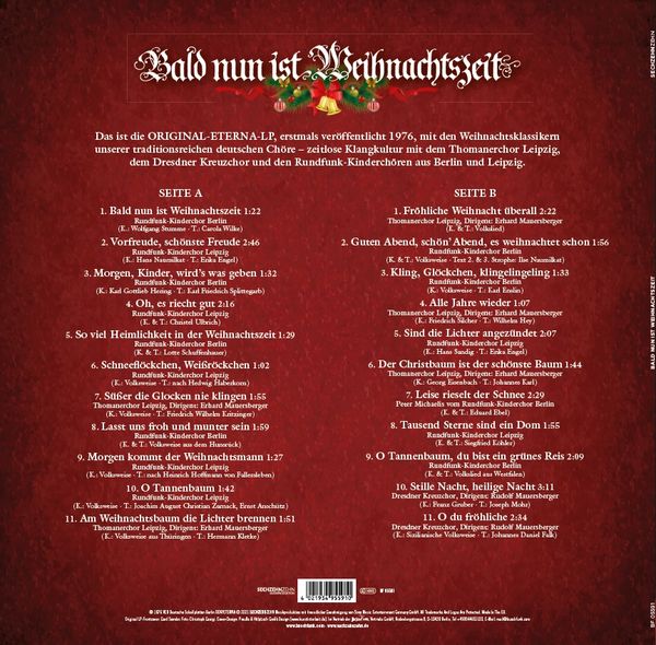 Produktbild: Bald nun ist Weihnachtszeit