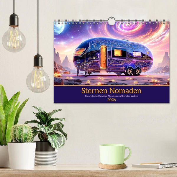 Produktbild: Sternen Nomaden (Wandkalender 2026 DIN A4 quer), CALVENDO Monatskalender