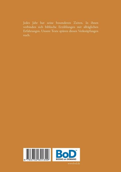 Produktbild: Von einem Jahr zum andern