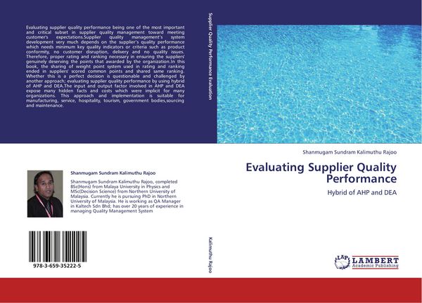 Produktbild: Evaluating Supplier Quality Performance