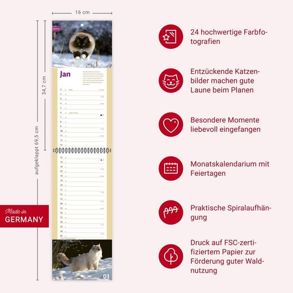Produktbild: Whiskas Katzenleben Kalender 2027