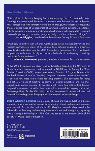 Produktbild: Envisioning Music Teacher Education