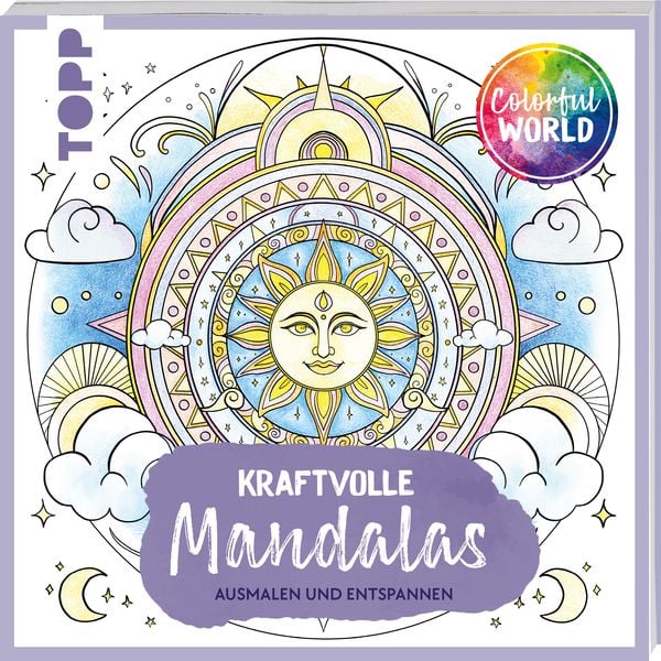 Produktbild: Colorful World - Kraftvolle Mandalas