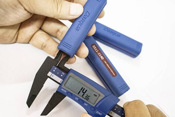 Produktbild: Dasqua 2035-0004, DIN EN 862 Digitaler Messschieber 150mm 1St.