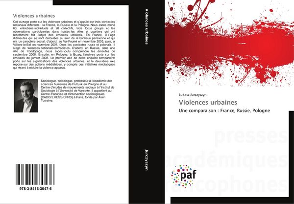 Produktbild: Violences urbaines