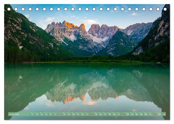 Produktbild: Malerische Alpen - Fesselnde Landschaften (Tischkalender 2026 DIN A5 quer), CALVENDO Monatskalender