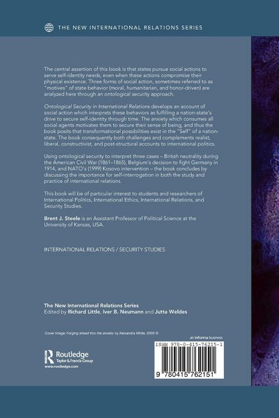 Produktbild: Ontological Security in International Relations