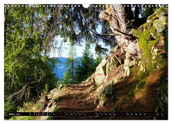 Produktbild: Meraner H&ouml;henweg von Meran bis Katharinaberg (Wandkalender 2026 DIN A3 quer), CALVENDO Monatskalender