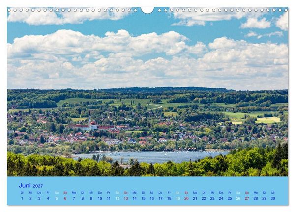 Produktbild: Ammersee-Ansichten (Wandkalender 2027 DIN A3 quer), CALVENDO Monatskalender