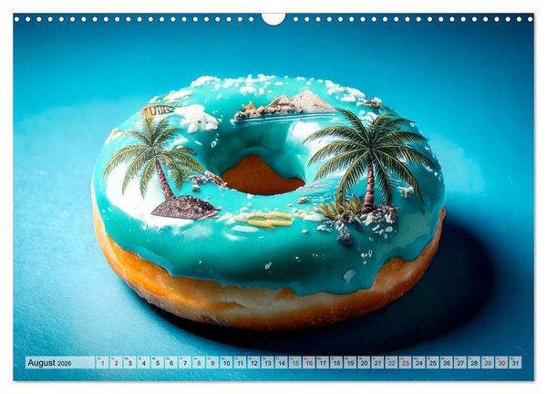 Produktbild: Donuts - Eine Reise durch die Jahreszeiten (Wandkalender 2026 DIN A3 quer), CALVENDO Monatskalender