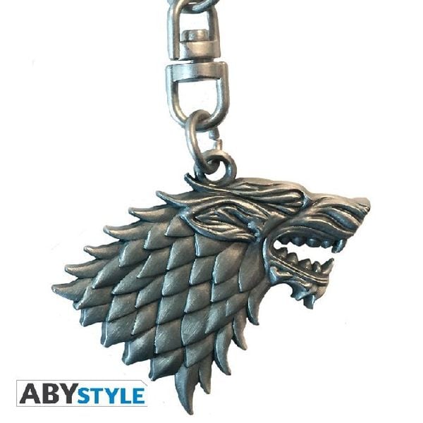 Produktbild: ABYstyle - Game of Thrones - Stark 3D-Schl&uuml;sselanh&auml;nger
